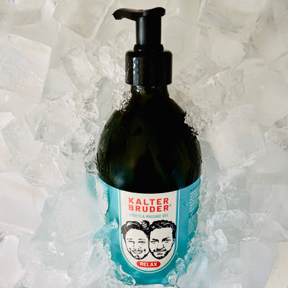 Kalter Bruder® Relax - Kühlendes Gel für Restless Legs, Polyneuropathie & schmerzende Gelenke | 500ml