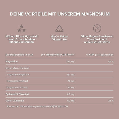 Complexe de magnésium en poudre 300 g
