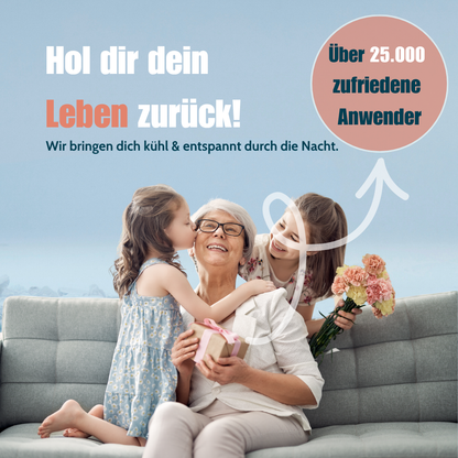 Kalter Bruder® 500ml - Das Kühlgel zur Unterstützung bei Restless Legs, Polyneuropathie & Gelenkschmerzen