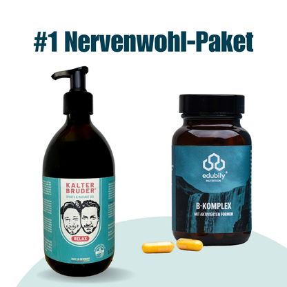 Nervenwohl Paket (500ml + Vitamin-B-Komplex)