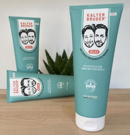 Kalter Bruder® 150ml - Das Kühlgel zur Unterstützung bei Restless Legs, Polyneuropathie & Gelenkschmerzen