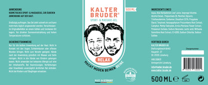 Kalter Bruder® – Relax 500ml